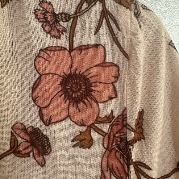 Mittoshop Pink and Orange Ruffled Tiered Sundress - Picture 10 of 12